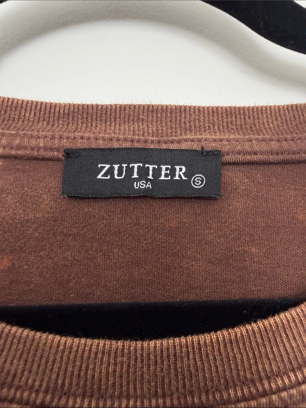 zutter Free Bird Graphic T-Shirt Distressed Brown Oversized Small - Picture 2 of 6